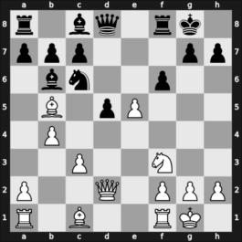 1914 St Petersburg – Round 13 – Znosko-Borovsky, Eugene – 1-0 – Bogoljubow, Efim – G31