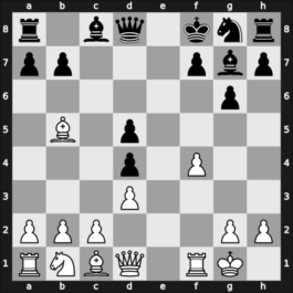 1914 St Petersburg prel – Round 1 – Alekhine, Alexander – 1/2-1/2 – Blackburne, Joseph – G8