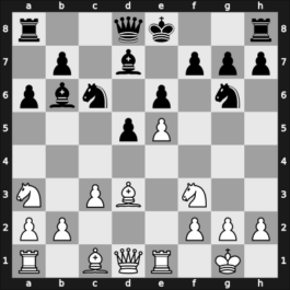 1914 St Petersburg prel – Round 1 – Nimzowitsch, Aron – 1/2-1/2 – Alekhine, Alexander – G16