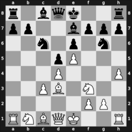 1915 American Chess Bulletin – Round ? – Marshall, Frank – 1-0 – Brown Taylor, Pablo – G9