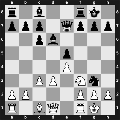 1915 New York – Round 4 – Chajes, Oscar – 1-0 – Bernstein, Jacob – G9