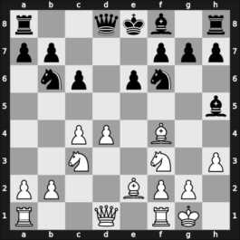 1915 New York USA – Round 12 – Chajes, Oscar – 0-1 – Capablanca, Jose – G16