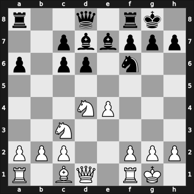 1915 New York USA – Round 14 – Hodges, Albert – 0-1 – Chajes, Oscar – G19