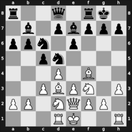 1915 Triberg – Round 2 – Selezniev, Alexey – 1/2-1/2 – Bogoljubow, Efim – G6