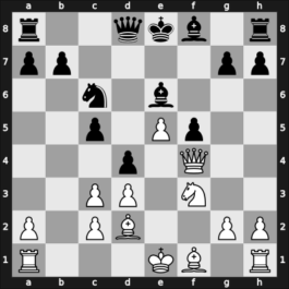 1915 Triberg – Round 2 – Flamberg, Alexander – 0-1 – Romanovsky, Pjotr – G7