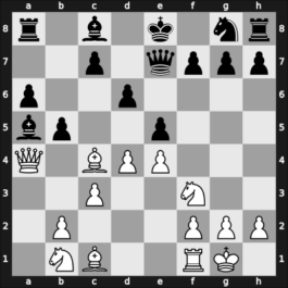 1915 Triberg – Round 3 – Rabinovich, Ilya Mar – 0-1 – Flamberg, Alexander – G11
