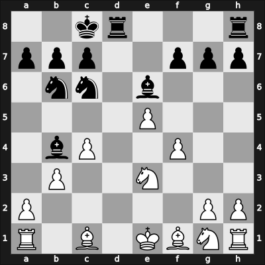 1915 Triberg – Round 5 – Flamberg, Alexander – 0-1 – Selezniev, Alexey – G13