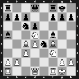 1915 Triberg – Round 6 – Romanovsky, Pjotr – 1-0 – Rabinovich, Ilya Mar – G18