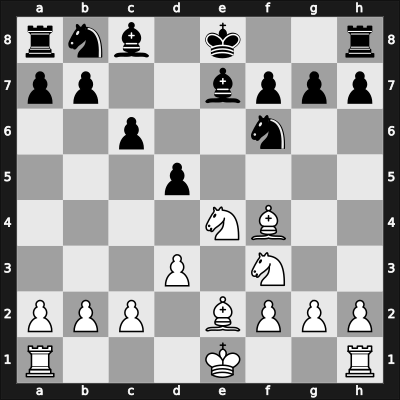1915 Triberg – Round 7 – Bogoljubow, Efim – 1/2-1/2 – Selezniev, Alexey – G21