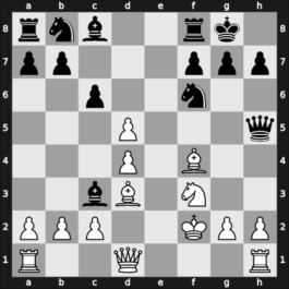 1915 Triberg – Round 11 – Flamberg, Alexander – 0-1 – Bogoljubow, Efim – G29