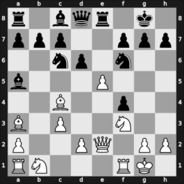 1915 Triberg – Round 13 – Bogoljubow, Efim – 1/2-1/2 – Weinstein, Shaul – G33
