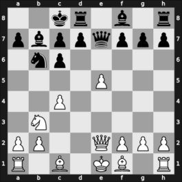 1916 It (Men) Hastings ENG – Round 10 – Mieses, Jacques – 0-1 – Tarrasch, Siegbert – G12