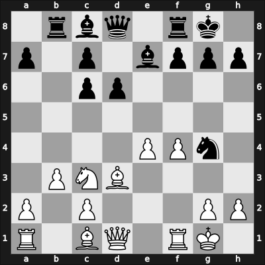 1917 Nordic Congress 8th – Round 5 – Loewenborg, Otto – 0-1 – Nyholm, Gustav – G8