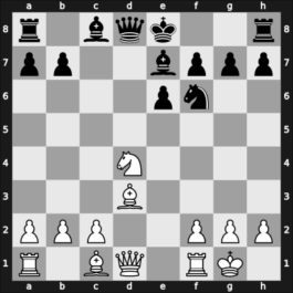 1918 Kaschau – Round 1 – Gruenfeld, Ernst – 1/2-1/2 – Mieses, Julio Cesar – G12