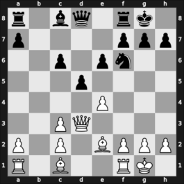 1919 Amsterdam m1 – Round 3 – Euwe, Max – 0-1 – Kroone, Gerard – G3