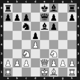 1919 Hastings – Round 10 – Thomas, George Alan – 1/2-1/2 – Kostic, Boris – G30
