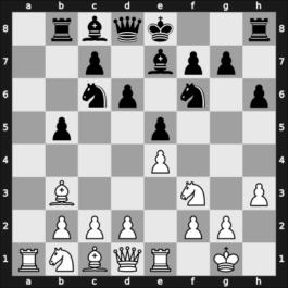 1919 Hastings Minor – Round 1 – Saunders, Harold – 1/2-1/2 – Germann, Th – G4