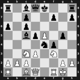 1919 It (Men) Utrecht NED – Round 5 – Spielmann, Rudolf – 0-1 – Bogoljubow, Efim – G8