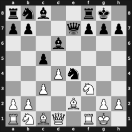 1919 It (Men) Utrecht NED – Round 5 – Reti, Richard – 1/2-1/2 – Selezniev, Alexey – G9