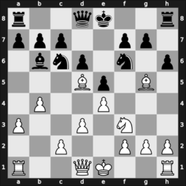 1919 Rotterdam NRS – Round 1 – Weenink, Henri – 1/2-1/2 – Van Gelder, GJ. – G3