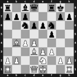 1920 Amsterdam – Round 4 – Euwe, Max – 1-0 – Diderich, Johny – G23