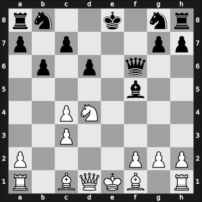 1920 Berlijn – Round 2 – Tartakower, Savielly – 1-0 – Mieses, Jacques – G4