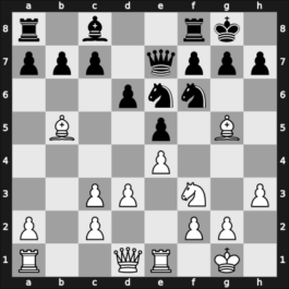 1920 Berlijn – Round 7 – Tarrasch, Siegbert – 1-0 – Saemisch, Friedrich – G20