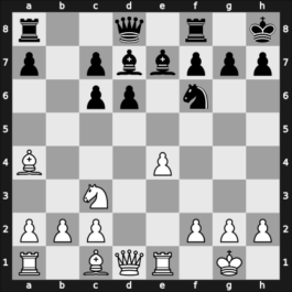 1920 Berlin2 – Round 1 – Bluemich, Max – 1/2-1/2 – Saemisch, Friedrich – G17