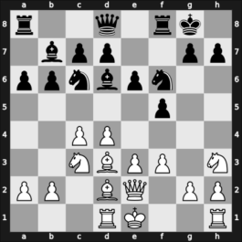 1920 Gothenburg – Round 1 – Rubinstein, Akiba – 1-0 – Tarrasch, Siegbert – G1