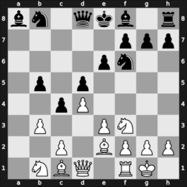 1920 Gothenburg – Round 6 – Maroczy, Geza – 1/2-1/2 – Nimzowitsch, Aron – G34
