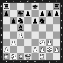 1920 Gothenburg – Round 8 – Tarrasch, Siegbert – 1/2-1/2 – Nimzowitsch, Aron – G48