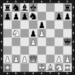 1920 Gothenburg – Round 9 – Maroczy, Geza – 1/2-1/2 – Breyer, Guy – G57