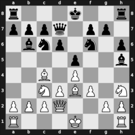 1920 Gothenburg – Round 11 – Tartakower, Savielly – 1/2-1/2 – Rubinstein, Akiba – G69