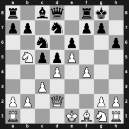 1920 Gothenburg – Round 13 – Nimzowitsch, Aron – 0-1 – Bogoljubow, Efim – G82