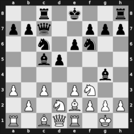 1920 Gothenburg-B – Round 5 – Saemisch, Friedrich – 1/2-1/2 – Euwe, Max – G28