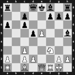 1920 Gothenburg-B – Round 8 – Euwe, Max – 1/2-1/2 – Jacobson, Ernst – G49