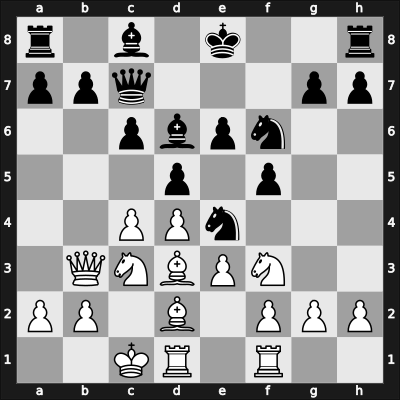 1920 It (Men) Berlin GER – Round 6 – Bogoljubow, Efim – 1/2-1/2 – Leonhardt, Paul – G8