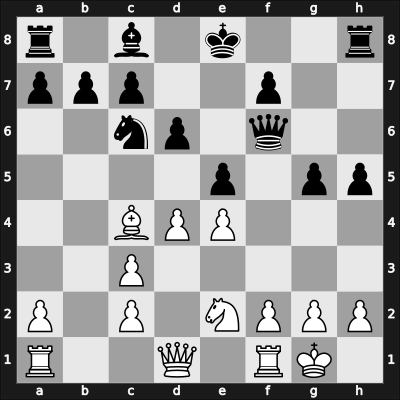 1920 It (Men) Berlin GER – Round 7 – Spielmann, Rudolf – 0-1 – Bogoljubow, Efim – G11