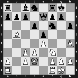 1920 It (Men) Berlin GER – Round 9 – Tarrasch, Siegbert – 1-0 – Spielmann, Rudolf – G15