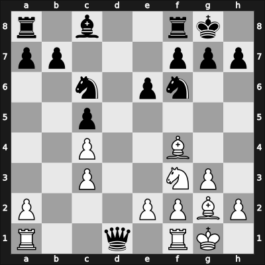 1920 Stockholm – Round 2 – Bogoljubow, Efim – 1-0 – Nimzowitsch, Aron – G6