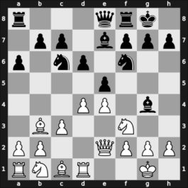 1921 BCF Ch 14th – Round 11 – Saunders, Harold – 1-0 – Michell, Reginald – G12