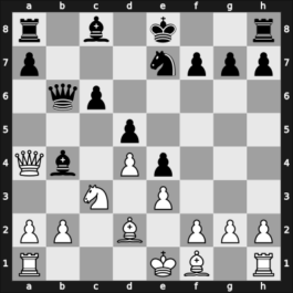 1921 Budapest – Round 1 – Vajda, Arpad – 1/2-1/2 – Gruenfeld, Ernst – G4