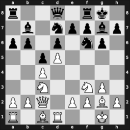 1921 Budapest – Round 1 – Sterk, Karoly – 1/2-1/2 – Saemisch, Friedrich – G33