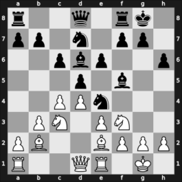 1921 Budapest – Round 1 – Kostic, Boris – 1/2-1/2 – Saemisch, Friedrich – G36