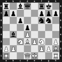 1921 Budapest – Round 1 – Saemisch, Friedrich – 1/2-1/2 – Bogoljubow, Efim – G38