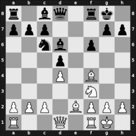 1921 Budapest – Round 1 – Saemisch, Friedrich – 1/2-1/2 – Alekhine, Alexander – G52