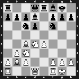 1921 DSB-21.Kongress – Round 7 – Post, Erhard – 1-0 – Schories, Georg – G33
