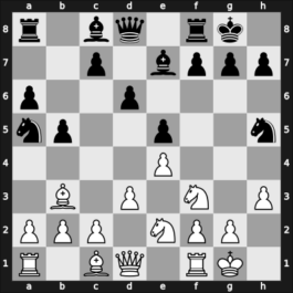 1921 Nijmegen ch-NED – Round 1 – Schelfhout, Willem – 0-1 – Euwe, Max – G5