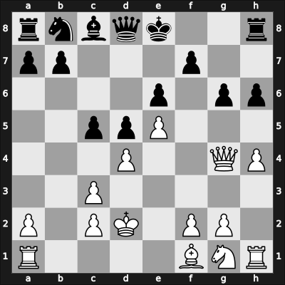 1921 Nijmegen ch-NED – Round 1 – Euwe, Max – 1-0 – Te Kolste, Jan Willem – G7