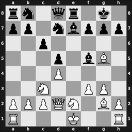 1921 The Hague – Round 1 – Mieses, Jacques – 1/2-1/2 – Maroczy, Geza – G5